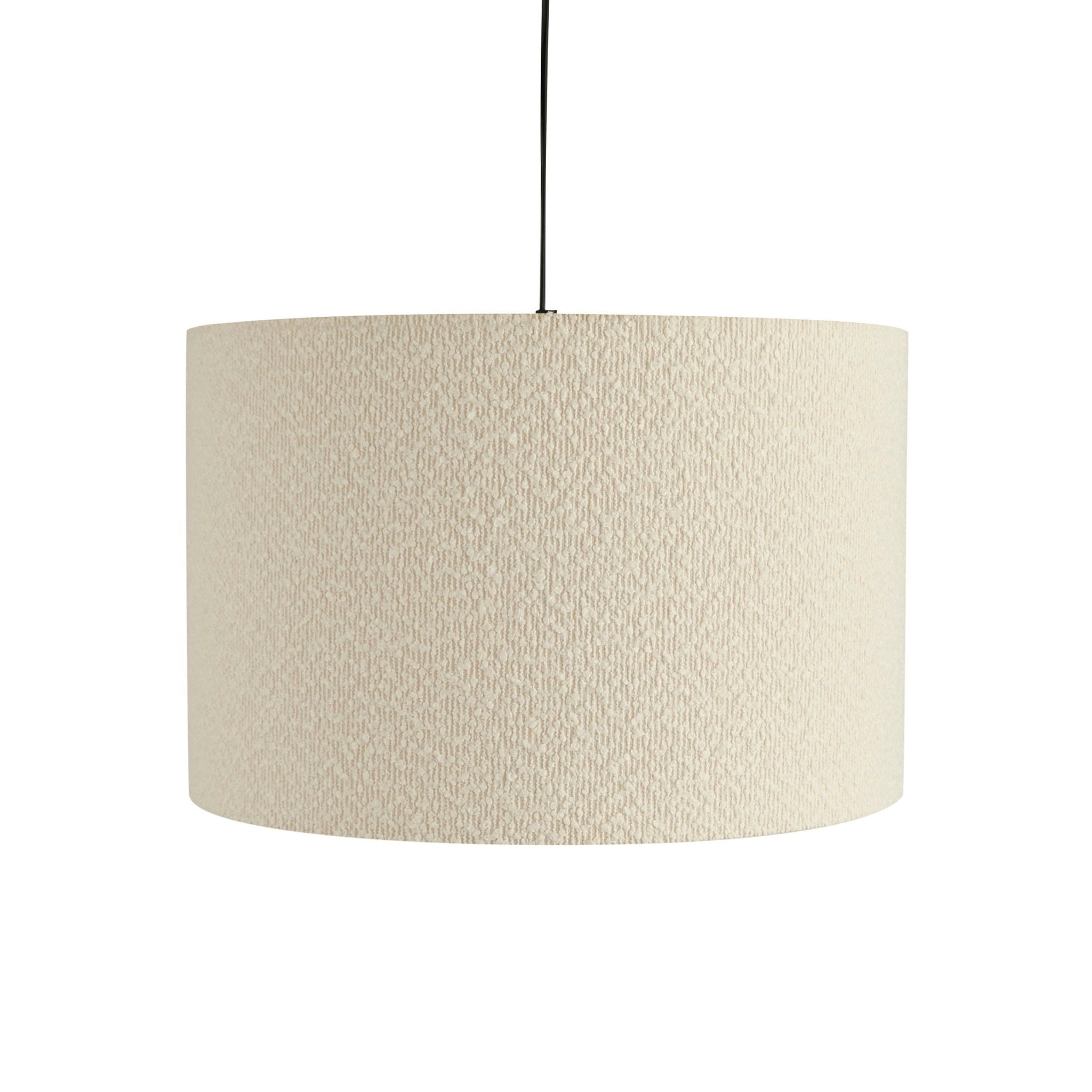 Paralume da soffitto boucle - ecru