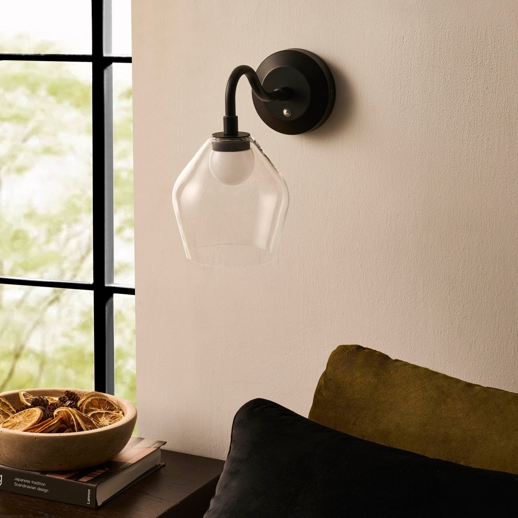 Luce da parete ricaricabile led nera - senza fili con fascino vintage per camere da letto