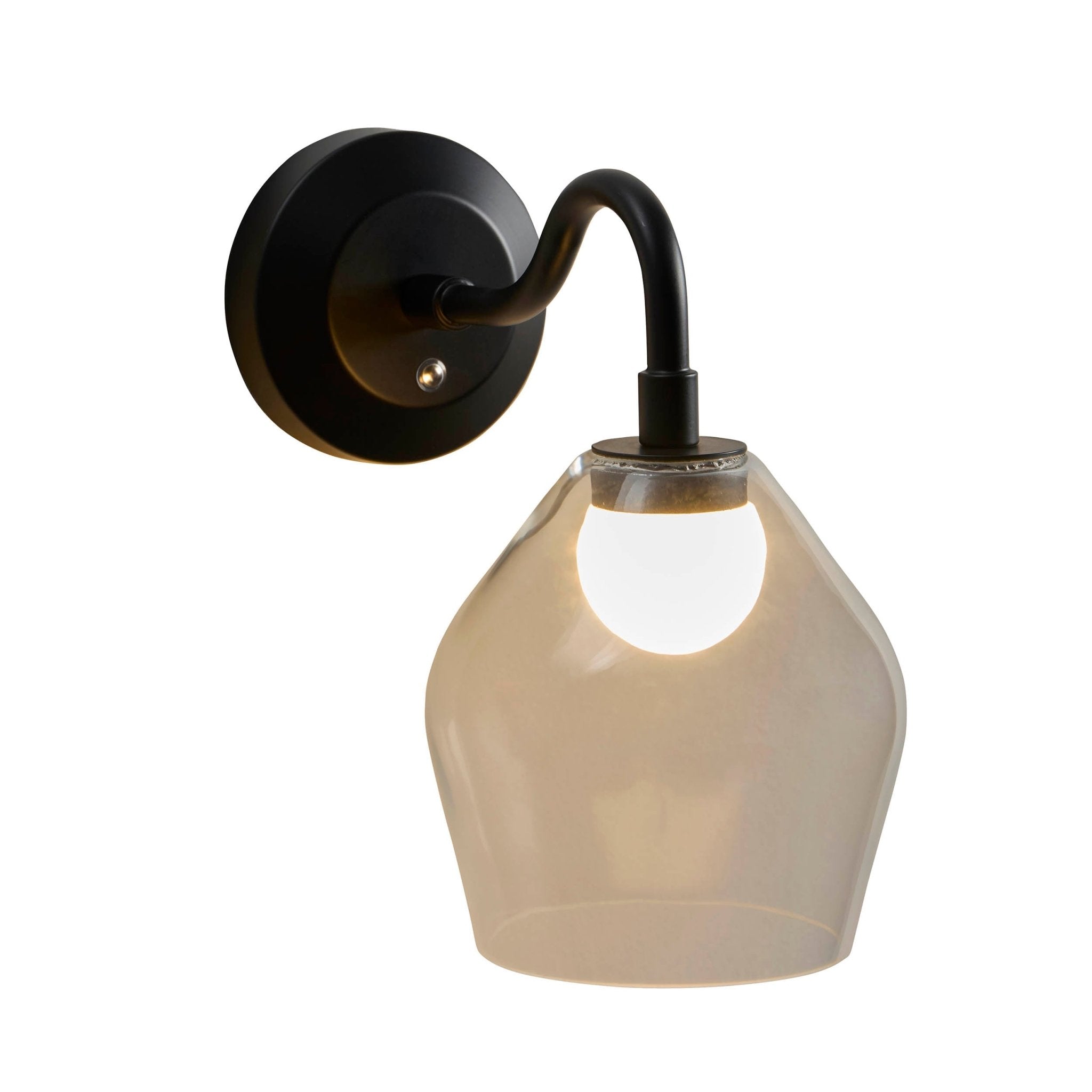 Morena firefly lampada da parete ricaricabile a led - nero