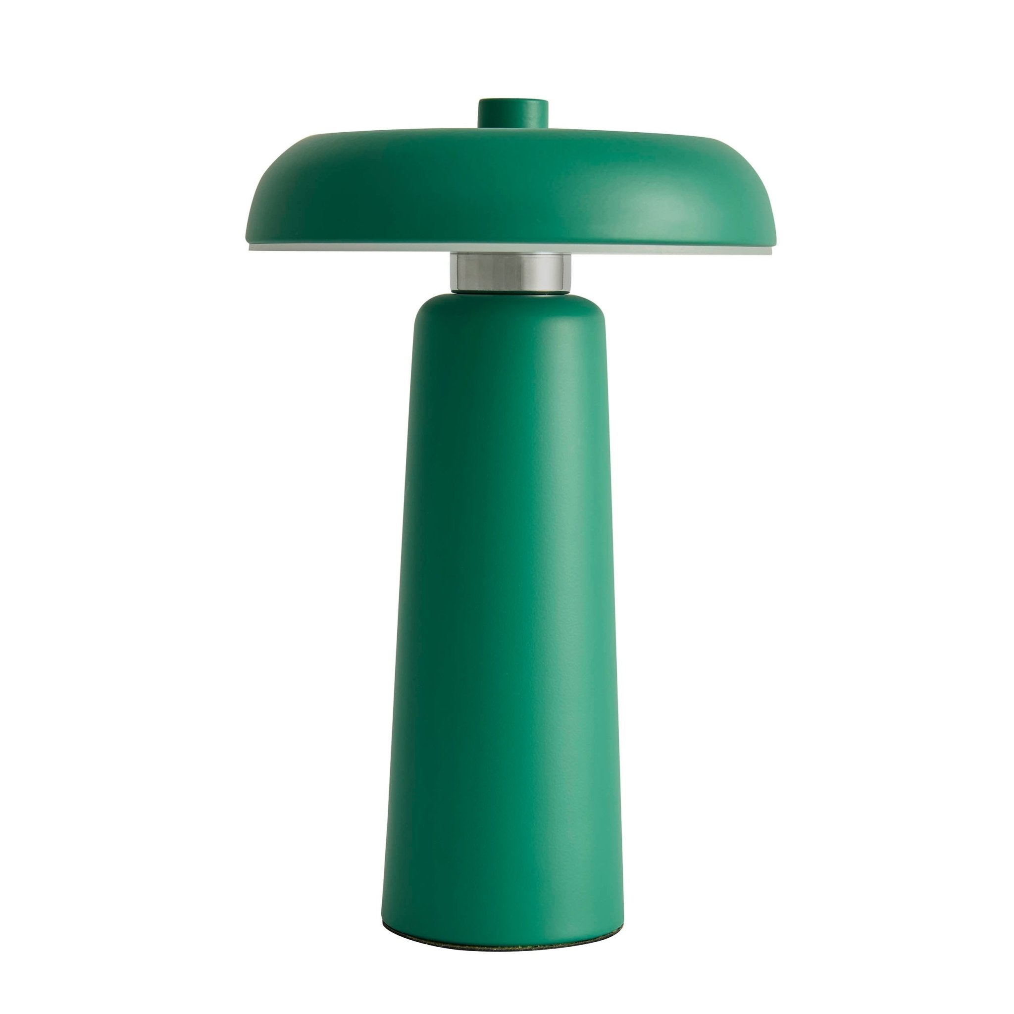 Lampada da tavolo wireless ricaricabile oran led - verde